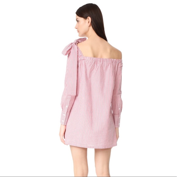 Club Monaco Eluf Seersucker Dress NWOT Sz M - Picture 2 of 5